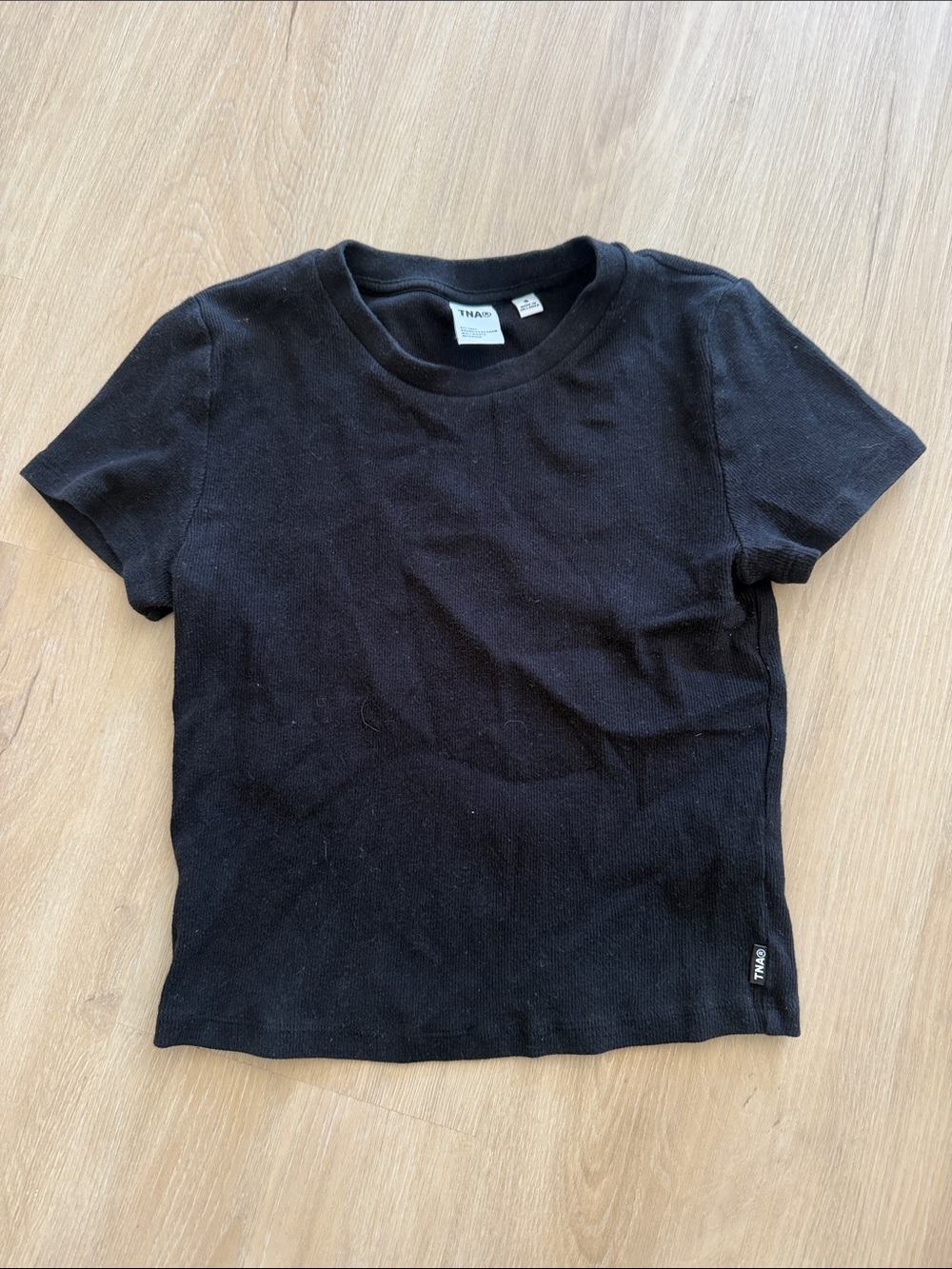 TNA Kids Black Short Sleeve Tee